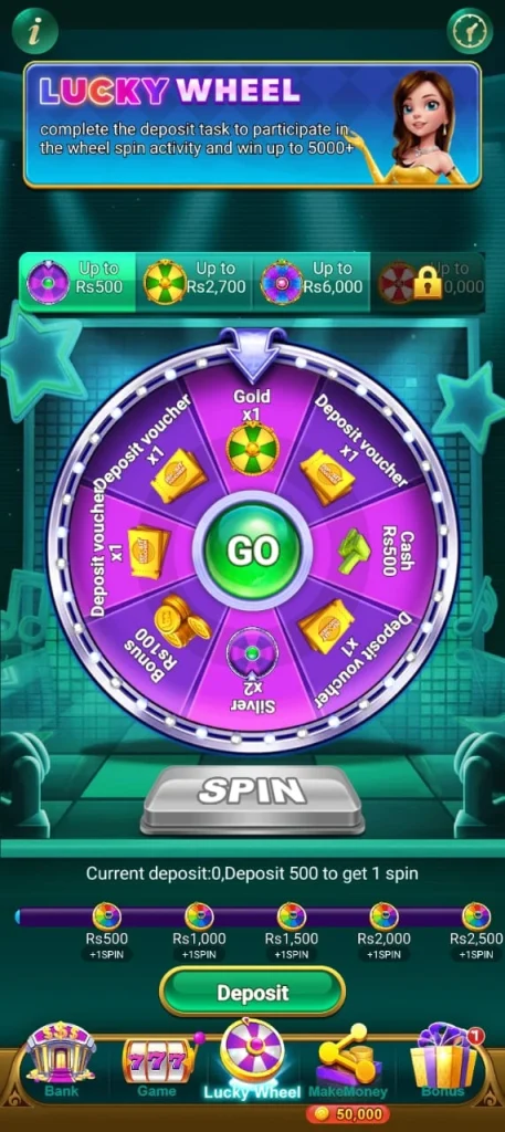 luckypkr77 game lucky wheel
